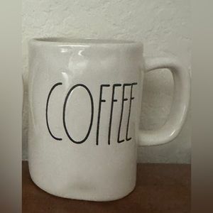 Rae Dunn M Stamped Coffee Mug